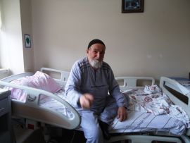 Salih ATEŞ Gümüşhane Devlet Hastanesi Dahiliye Servisine Yatırıldı.