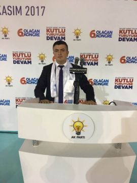 Özer PEZÜK yeniden  AK Parti il yönetimine seçildi.